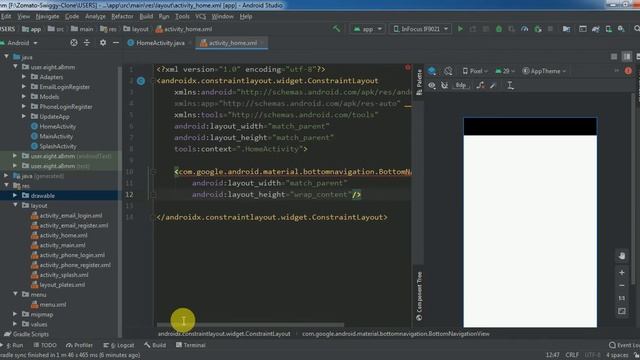 Bottom Navigation View - Part 7 | Ecommerce App (Grocery App) | Android Studio смотреть онлайн