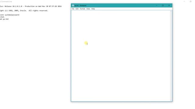 how to execute queries written in .txt file in oracle in hindi смотреть онлайн