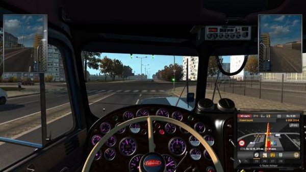 424 / ETS 2 V1.36/ Test Drive Peterbilt 359 / Витебск - Гомель / Белоруссия