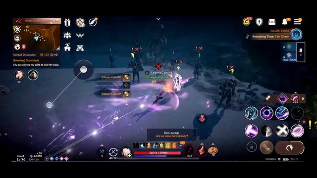 Black Desert Mobile: Cadry Armored Fighters - Desert Farming Route 42K CP, 70k/10min смотреть онлайн