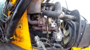 JCB 3CX  ДЫМИТ ДВИГАТЕЛЬ нашли причину!