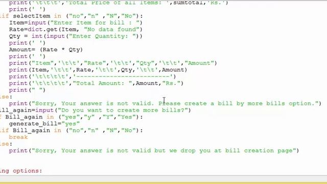 Python Project-Hindi 1: Fruit Billing System | Shop Billing System смотреть онлайн