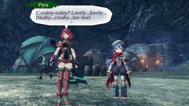 Tora Teaches Pyra Maid Art of Blushy-Crushy | Xenoblade Chronicles 2 Cutscene (Nintendo Switch) смотреть онлайн