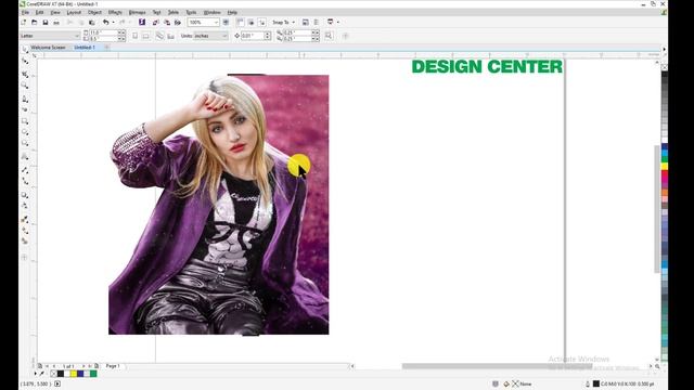 Professional Text Masking Effect in Coreldraw - CorelDraw Tutorial смотреть онлайн