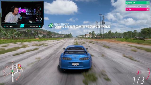 FORZA HORIZON 5 - TOYOTA SUPRA VS TOYOTA SUPRA "arrancadão" смотреть онлайн