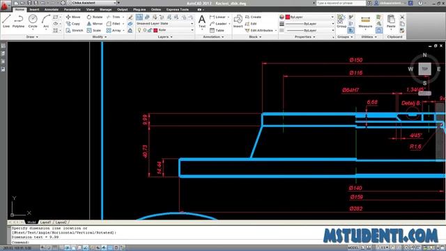 29. AutoCAD 2012 TS - Tolerance, Hatch - chikaasistent.com смотреть онлайн