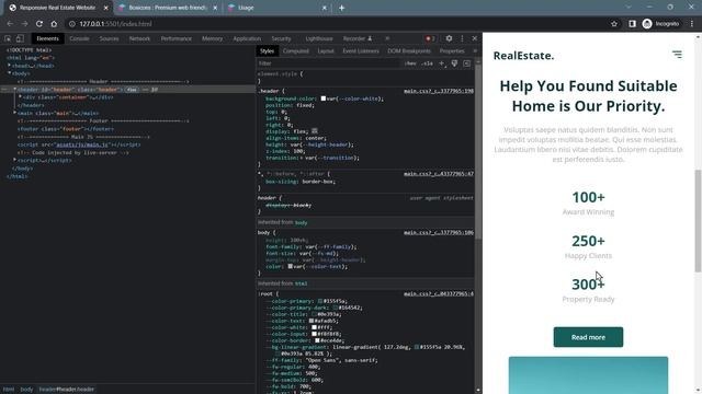 Responsive Website Design Using HTML CSS and JavaScript смотреть онлайн
