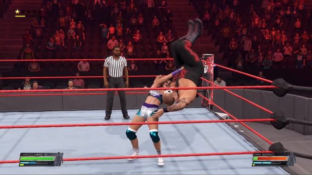 How to find offsets, intergender matches WWE 2k22 tutorial guide, Candice LeRae vs Papa Shango смотреть онлайн