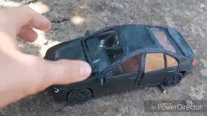 мерседес с63 из пластилина краш тест