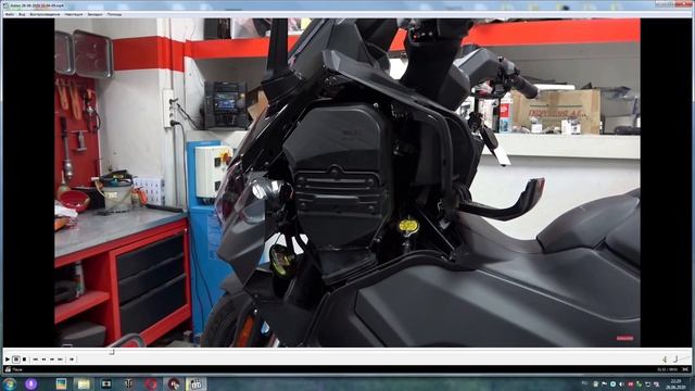 SYM TL 500. Воздушный фильтр! смотреть онлайн