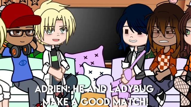 || 3 Season Miraculous Lady Bug React To The Future || 1 part || By Meshuki || Gacha Club || смотреть онлайн