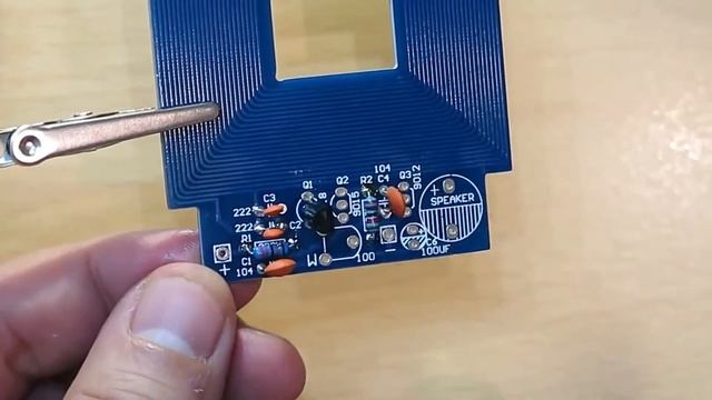 Простейший металлоискатель, металлодетектор