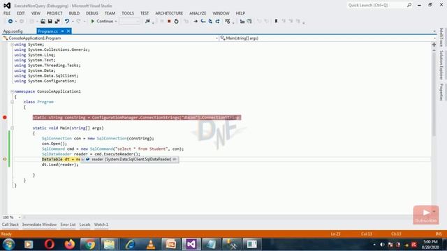 ExecuteNonQuery | ExecuteScalar | ExecuteReader | ADO.NET | C# смотреть онлайн