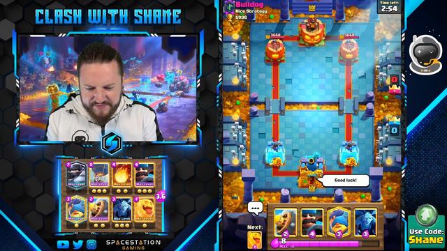 UNDEFEATED!! TOP SECRET MEGA KNIGHT DECK IN CLASH ROYALE!! смотреть онлайн