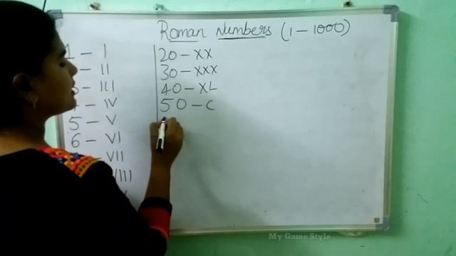 Roman Numbers 1 to 1000 | Roman Numeral 1 to 1000 | RomanNumerals смотреть онлайн