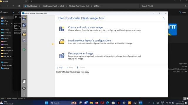 Intel 12th Gen Laptop Me Region Updated And Overview Mfit Tool 16.0 And Regions #biosupdate#techtip