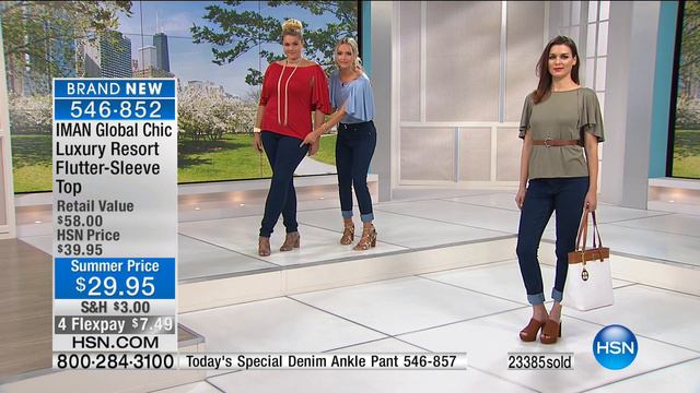HSN | IMAN Global Chic Fashions 06.10.2017 - 10 PM смотреть онлайн