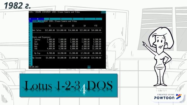 История создания электронных таблиц смотреть онлайн
