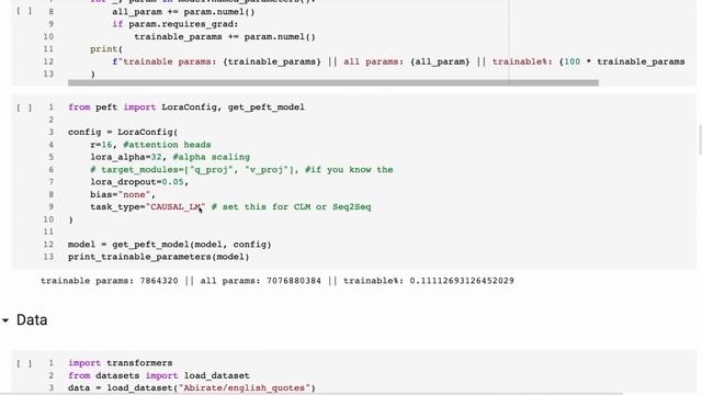 Fine-tuning LLMs with PEFT and LoRA смотреть онлайн