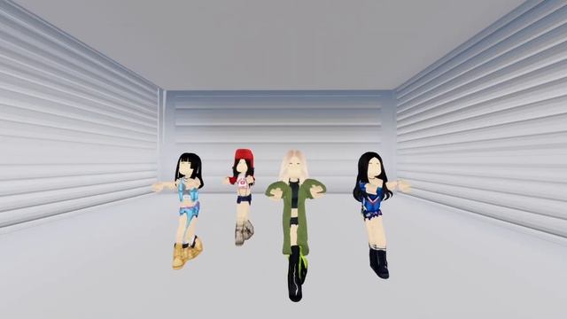 BLACKPINK- ‘SHUT DOWN’ ROBLOX DANCE PERFORMANCE смотреть онлайн