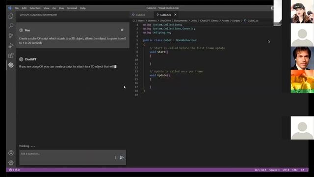 [Beginner] How to Use ChatGPT to Setup VR scene in Unity? Part 1 смотреть онлайн