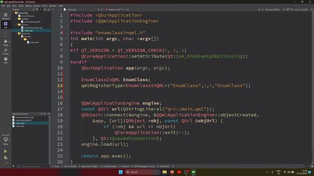Bridging the Gap: Using Qt C++ Enums in QML with qmlRegisterType #qt #qml #qtcreator смотреть онлайн