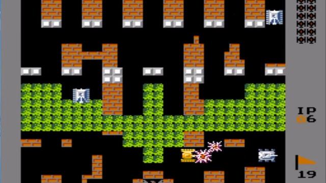 Battle City/(Полное прохождения игры Танчики). Денди/Dendy/NES/Famicom смотреть онлайн