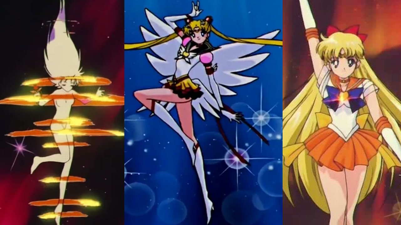 [Sailor Moon AMV] ? Love Can Move Mountains (Превращения и атаки) смотреть онлайн