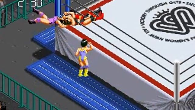 Fire Pro Joshi All Star Dream Slam (SUPER NINTENDO) Another Battle Royal and a Cheerleader смотреть онлайн