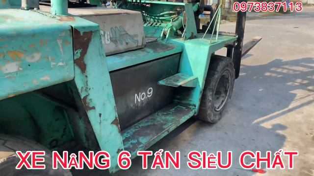 Xe nâng 6 tấn Mitsubishi l Xe nâng Nhật Bãi 6 tấn l Xe nâng Anp l LH 0973837113 смотреть онлайн