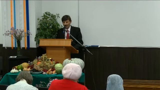 2016 10 15 Проповедь о плодах для Господа смотреть онлайн