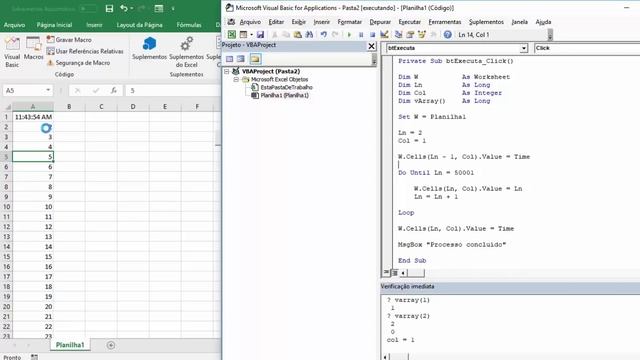 #142 - VBA Excel - Do Until - Preenchendo células e Arrays смотреть онлайн
