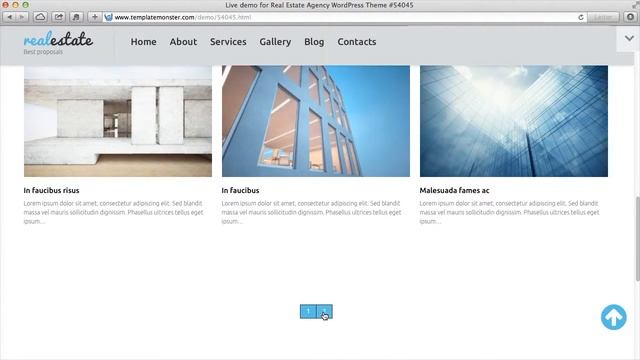 REAL ESTATE AGENCY - WordPress Theme 2016 (Layout Overview) смотреть онлайн