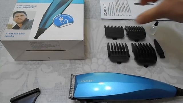 Машинка для стрижки волос SCARLETT SC-HC63C27. Для своей цены вполне приемлемо. смотреть онлайн