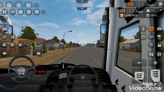 Asia long bus gamplay | Bussid | Volvo b11r. super fast ride. смотреть онлайн