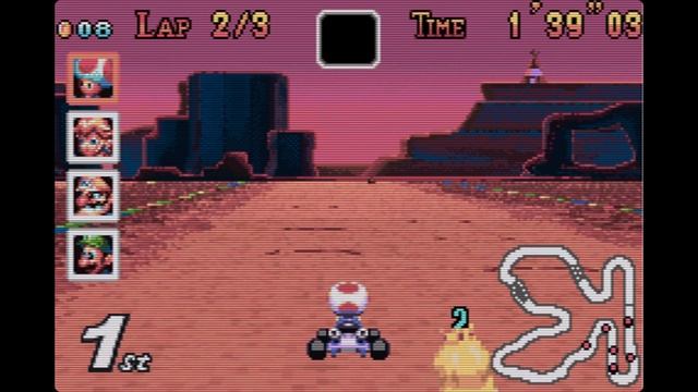 Mario Kart Super Circuit Game Boy Advance Longplay (4K 60fps)