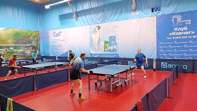 КОВЧЕГ: отбор Жигунов А. - Игнатьев А. турнир по настольному теннису 24.01 Гатчина Лен.обл. смотреть онлайн