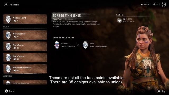 How to Get Face Paints in Horizon Forbidden West смотреть онлайн