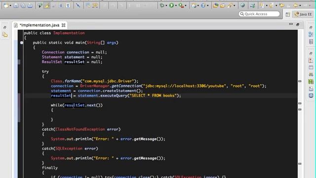 JDBC Tutorial - P7 - SQL Select смотреть онлайн