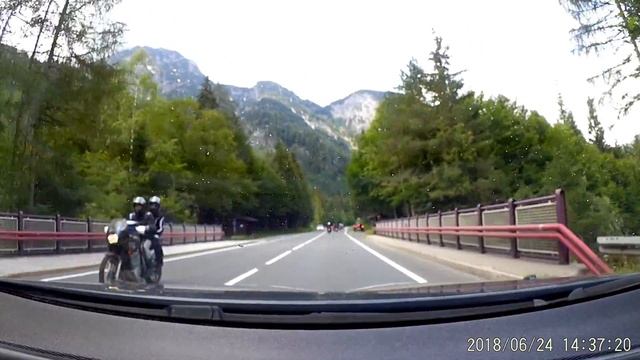 Driving Innsbruck - Salzburg (Austria) 243km