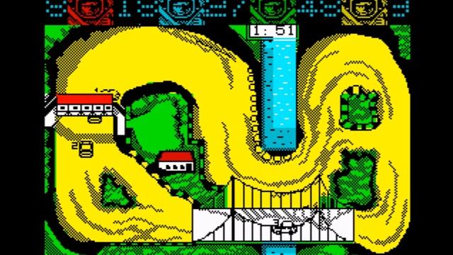 Rally Cross Walkthrough, ZX Spectrum смотреть онлайн