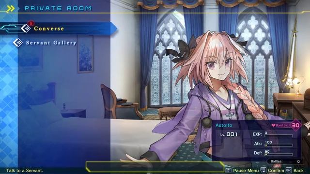 Fate Extella Link All Conversations With Astolfo
