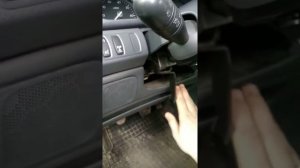 Как разблокировать руль на Рено Лагуна 2