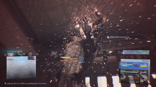 FINAL FANTASY VII REBIRTH RED DRAGON BOSS FIGHT смотреть онлайн