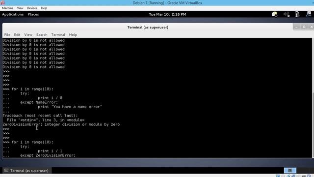 Try Except Else Finally смотреть онлайн
