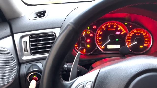 Как исправить запуск с кнопке на Forester SH EJ255 свап в EJ20X?