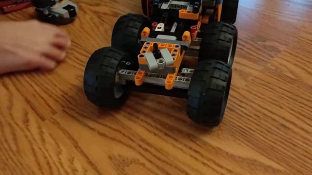 Lego remote control car inspired by Avtoros Shaman 8x8 all-terrain vehicle смотреть онлайн