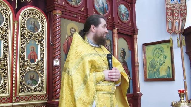 Иерей Алексей Брагин - Проповедь в день Всех Святых смотреть онлайн