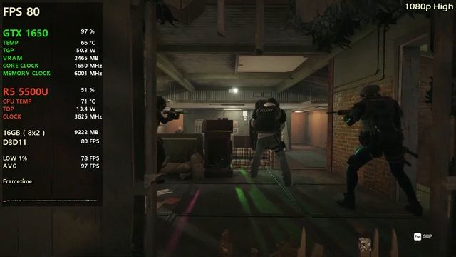 Rainbow Six Siege - GTX 1650 LAPTOP - 16GB RAM - Acer Aspire 7 смотреть онлайн
