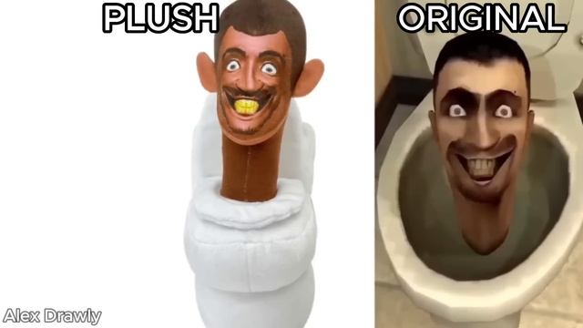 Skibidi Toilet Plush Toys ALL Characters in Real Life (Full Compilation) смотреть онлайн